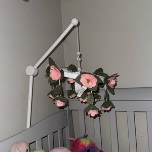 Pottery Barn Rose Baby Mobile for Crib